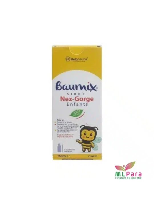 BAUMIX SIROP NEZ-GORGE ENFANTS 150ML