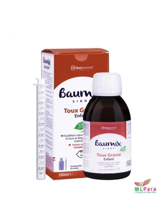 BAUMIX SIROP TOUX GRASSE ENFANT 150 ML