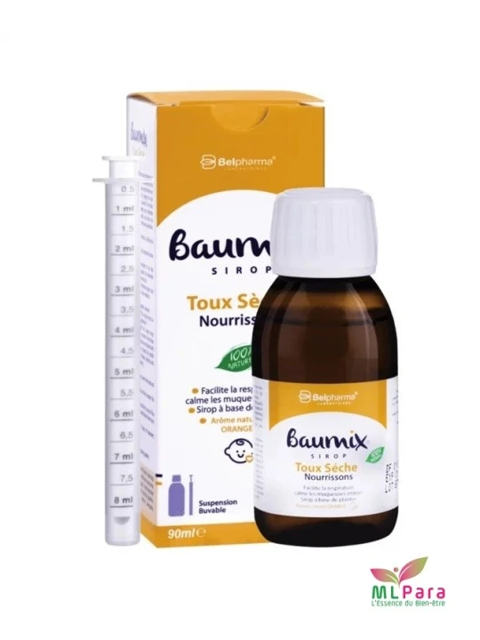 BAUMIX SIROP TOUX SECHE NOURRISSANT 90 ML