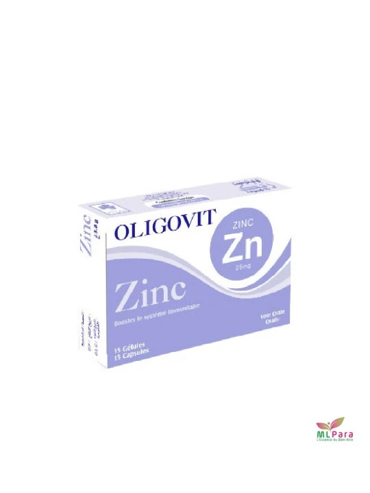 vital oligovit zinc   bt/15 gelules