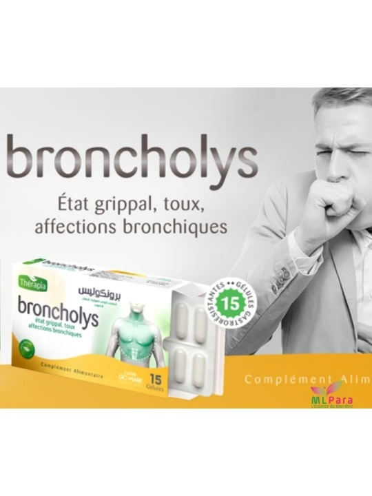 THERAPIA  BRONCHOLYS  BT 15 GÉLULES