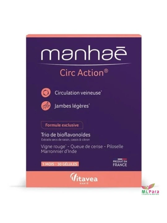 VITAVEA Manhaé Circ Action 30 Gélules