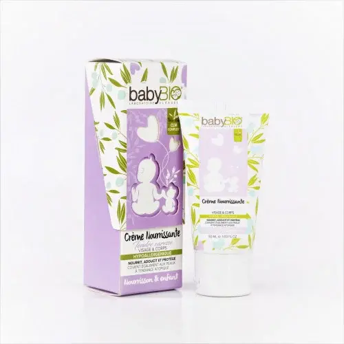 BABY BIO CREME NOURRISSANTE VISAGE ET CORPS 50ML