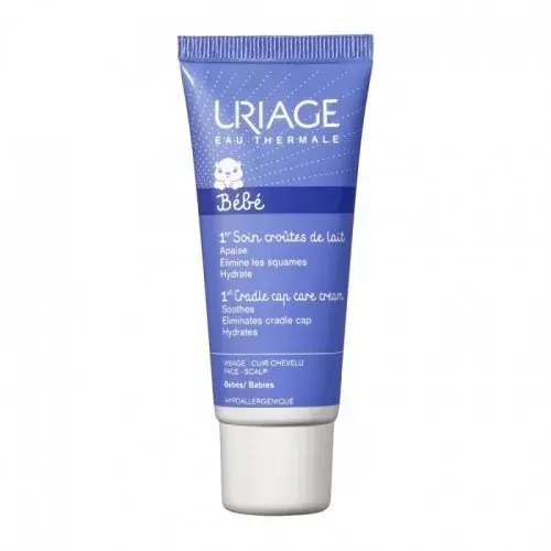 URIAGE BEBE 1ER SOIN CROUTES DE LAIT VISAGE ET CUIR CHEVELU 40ML