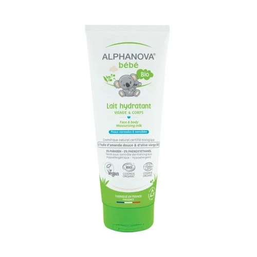 ALPHANOVA BEBE BIO LAIT HYDRATANT VISAGE&CORPS 200ML