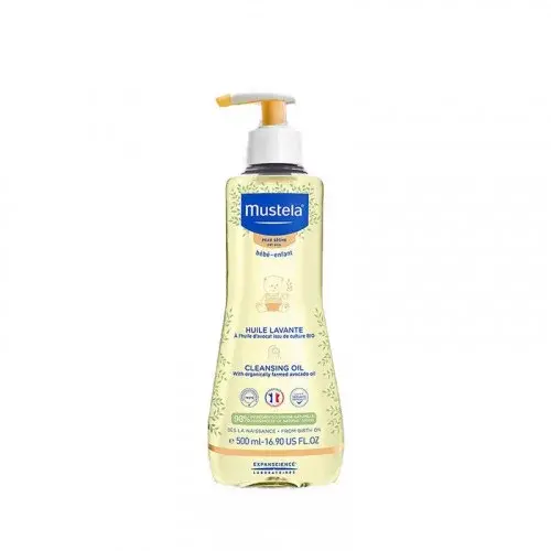 MUSTELA HUILE LAVANTE A L'AVOCAT BIO 500ML