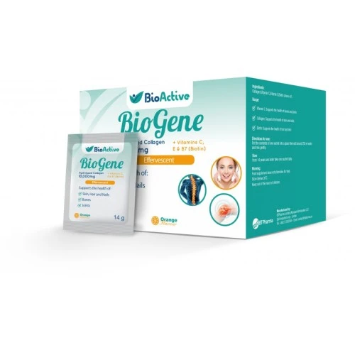 BIOGENE EFFERVESCENT ARTICULATION, CHEVEUX ET ONGLES 30 SACHETS