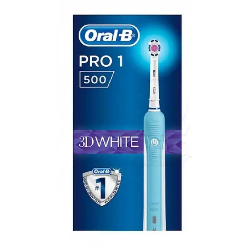 Brosse à dents électrique - Oral-B Pro 500 3D white