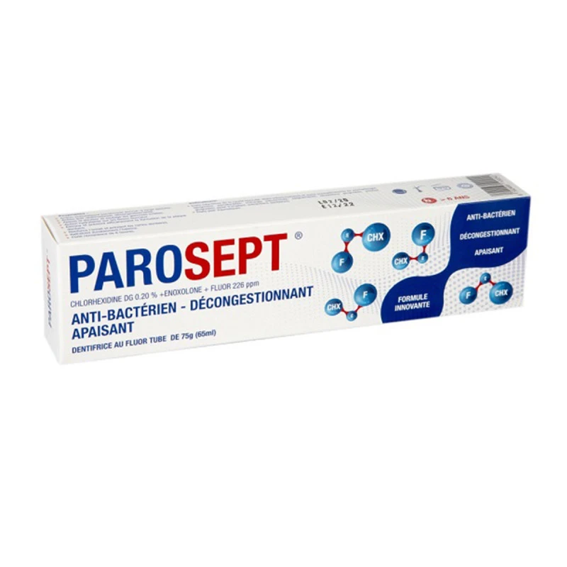 Stoderma Parosept - Dentifrice anti-bactérien - 65ml