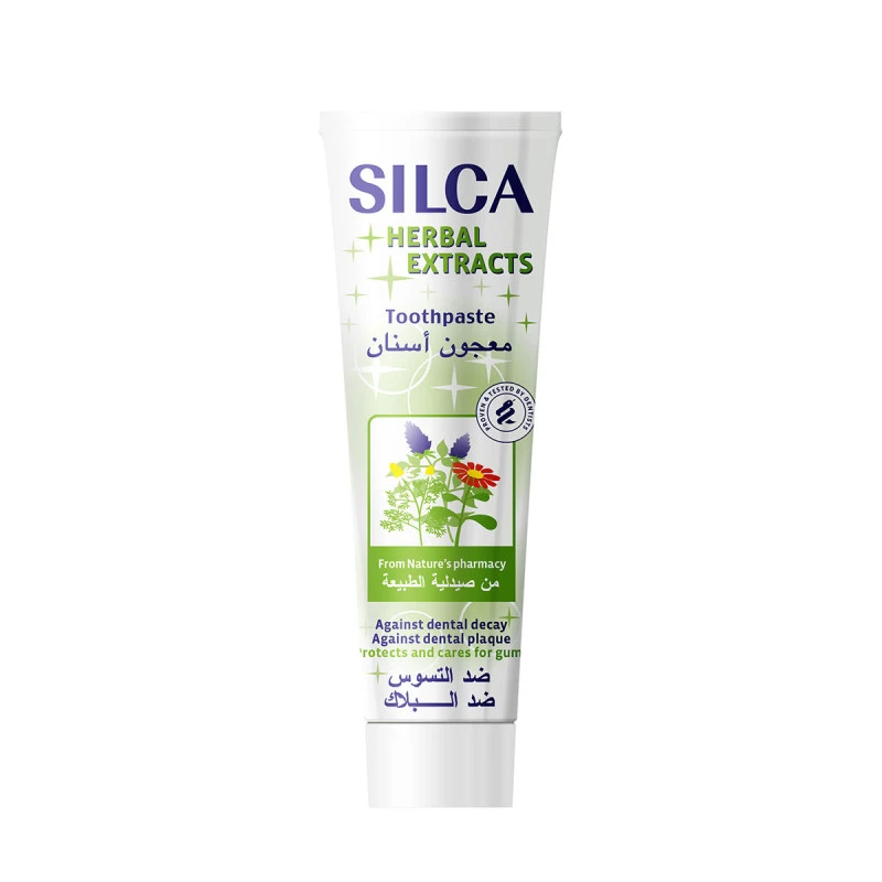 Silca Herbal Extract - Dentifrice anti-caries anti-plaques - 100ml