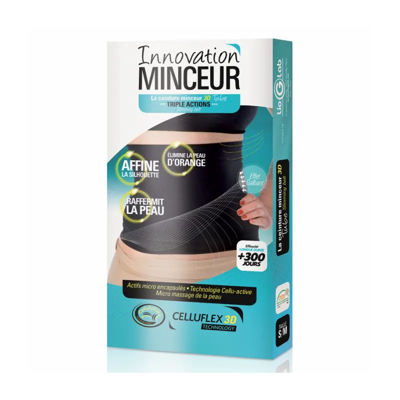 Ceinture tube noir - Celluflex - taille s/m