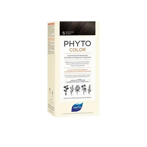 PHYTO Phytocolor Couleur Soin 5 chatain clair, 1 kit