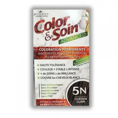 3 CHÊNES COLOR & SOIN ADVANCED - 5N CHÂTAIN CLAIR