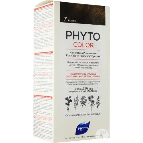 PHYTO PHYTOCOLOR COULEUR SOIN 7 BLOND 1 KIT