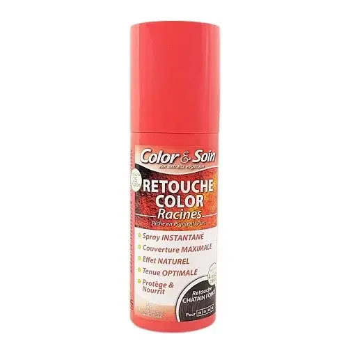 3 CHENES COLOR ET SOIN SPRAY RETOUCHE CHATIN FONCE 75 ML