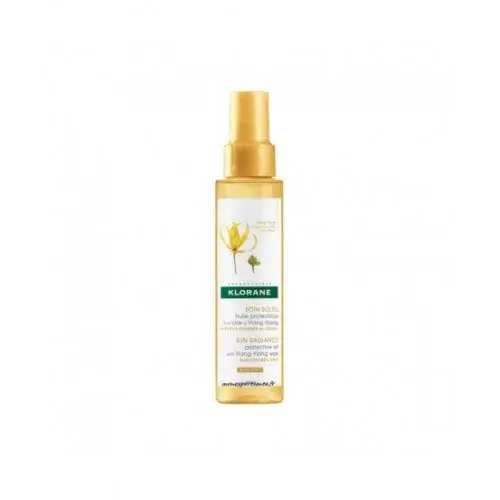 KLORANE HUILE PROTECTRICE A LA CIRE D’YANG-YLANG –SOLEIL 100 ML