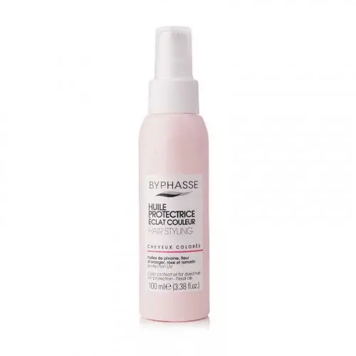 BYPHASSE HUILE PROTECTRICE ECLAT COULEUR, CHEVEUX COLORES 100ML