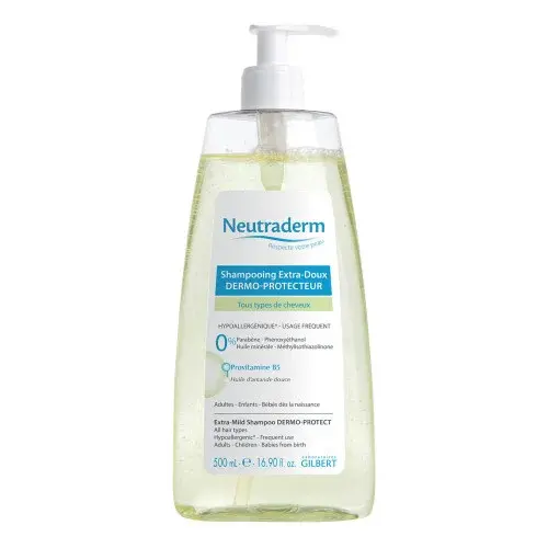 NEUTRADERM Shampooing Extra-Doux Dermo-Protecteur, 500ml