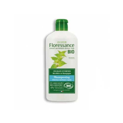 FLORESSANCE BIO SHAMPOOING FEUILLES D'ORTIE CHEVEUX GRAS 250ML