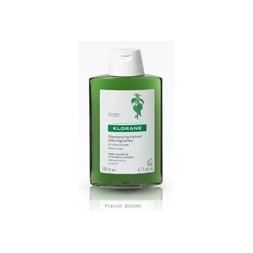 KLORANE SHAMPOOING TRAITANT SEBOREGULATEUR A L'ORTIE 200ML