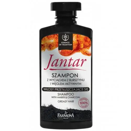 FARMONA JANTAR SHAMPOOING WITH AMBER AND CHARCOAL 330ML