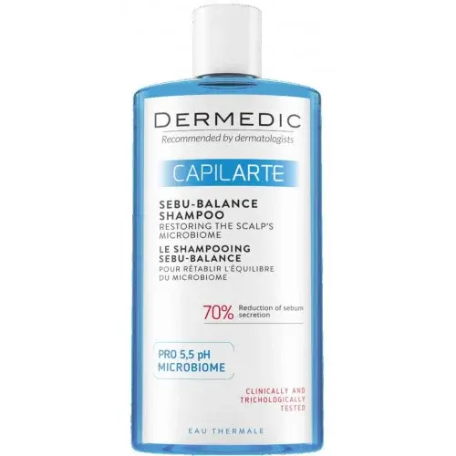 DERMEDIC CAPILARTE SHAMPOOING SEBU-BALANCE POUR CHEVEUX GRAS 300ML