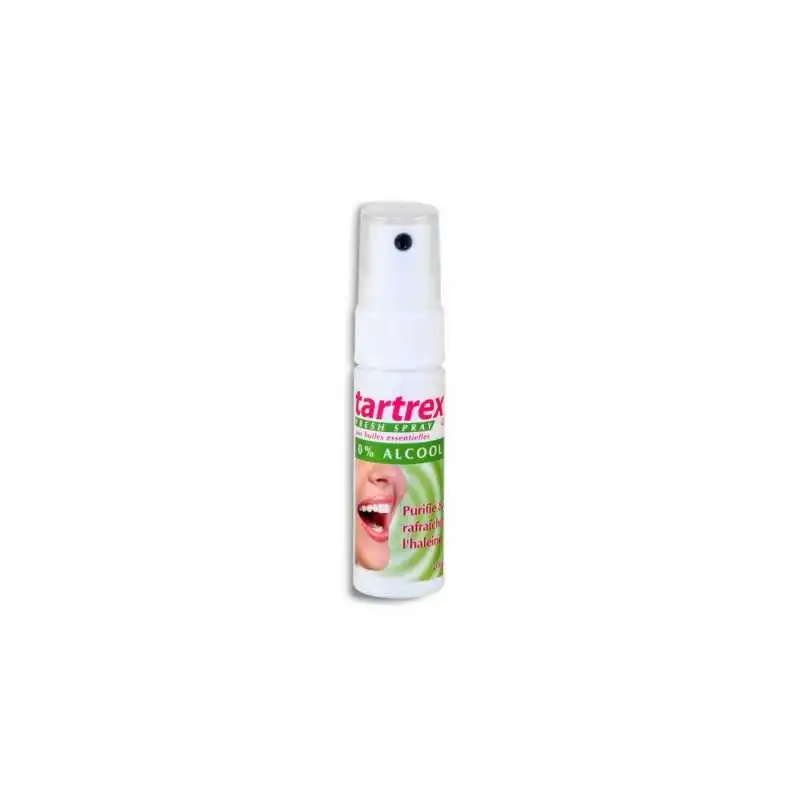 Spray rafraichissant haleine - aux huiles essentielles - Tartrex - 20ml