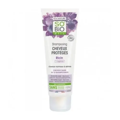 SO'BIO SHAMPOOING CHEVEUX PROTEGES RICIN 250ML