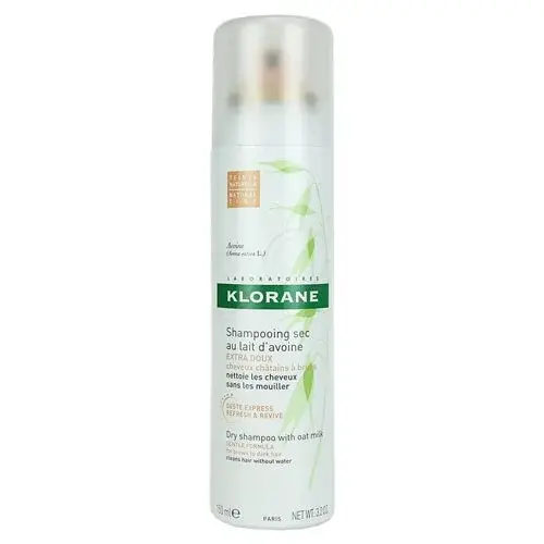 KLORANE SHAMPOOING SEC TEINTE AU LAIT D'AVOINE SPRAY 150ML