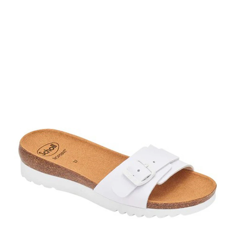 Scholl Ginni - Mules orthopédiques femme - Blanc