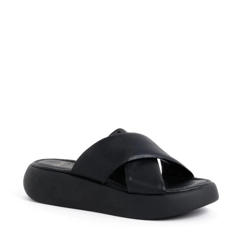 Scholl Boca Cross 24 - Mules orthopédiques femme - Noir