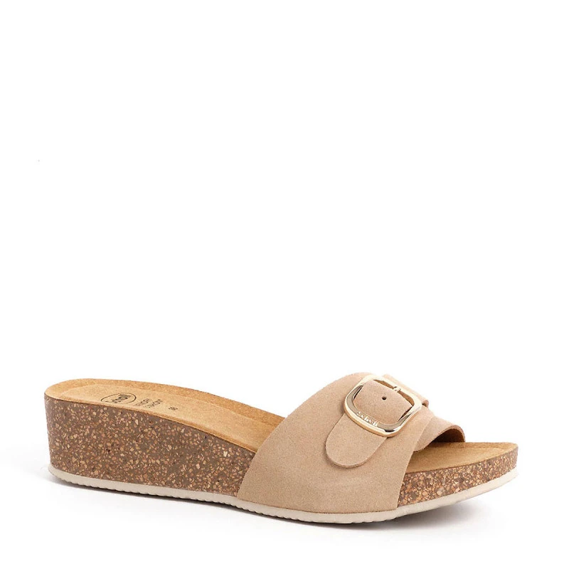 Scholl Rapallo Buckle - Mule orthopédique femme - Beige