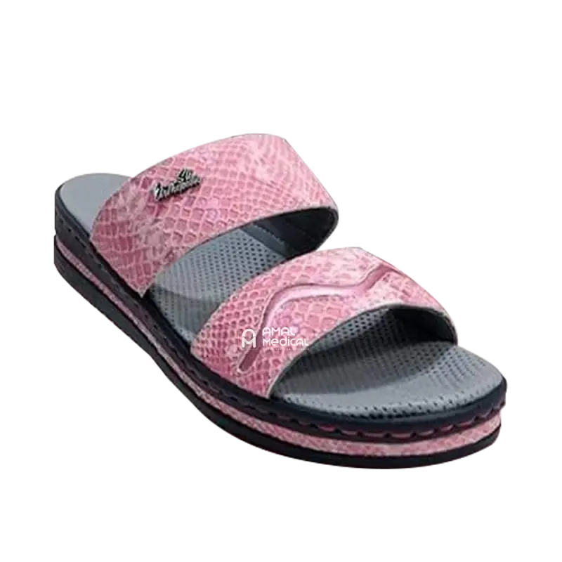 STI Orthopedic - Sabot orthopédique femme - F02 - Rose croco