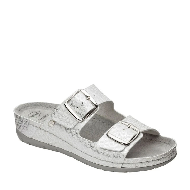 Sabot orthopédique femme - Scholl Aberdeen - platinium