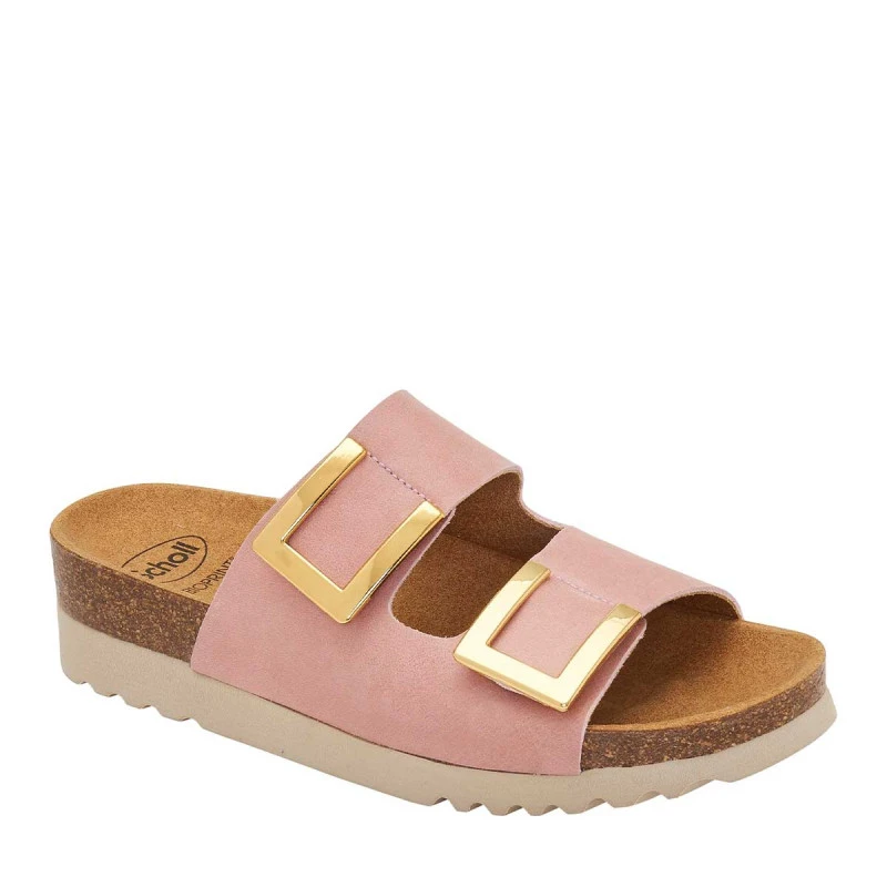 Sabot orthopédique femme - Scholl Monterey 2 straps - rose