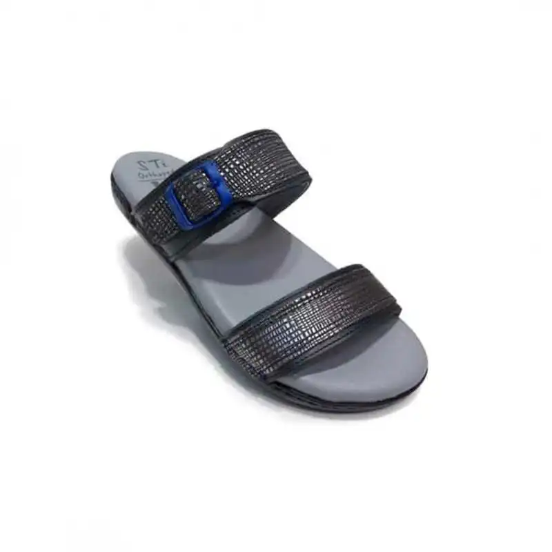 Sabot Orthopédique - STI Orthopedic - Bleu Nuit & Gris Croco