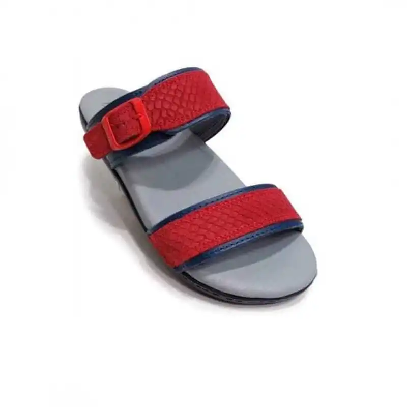 Sabot Orthopédique - STI Orthopedic - Bleu Roi & Rouge Croco