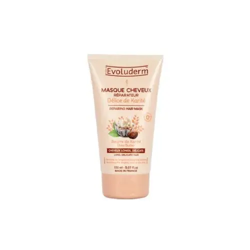 EVOLUDERM MASQUE CHEVEUX REPARATEUR AU BEURRE DE KARITE 150ML