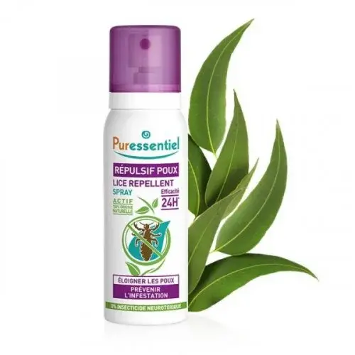 PURESSENTIEL REPULSIF POUX SPRAY 75ML