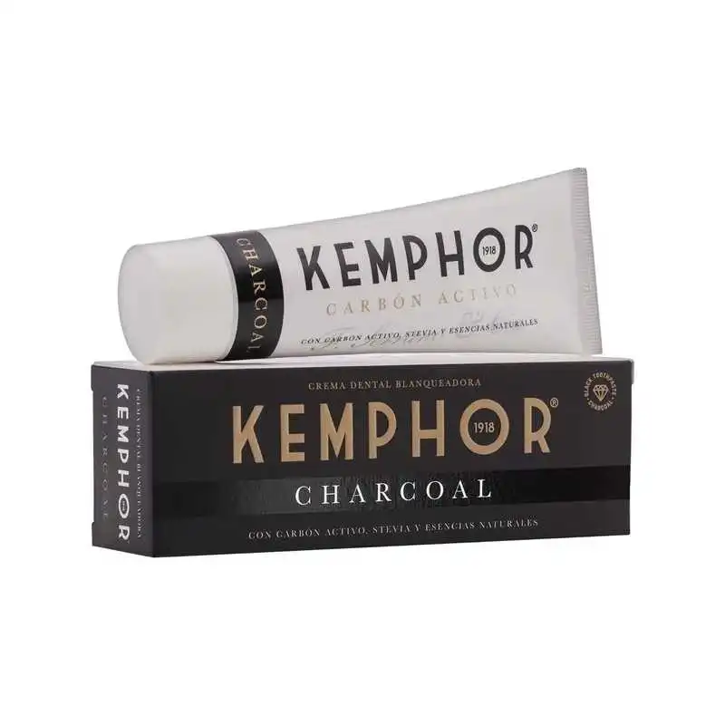 Dentifrice au charbon - kemphor - 75ml