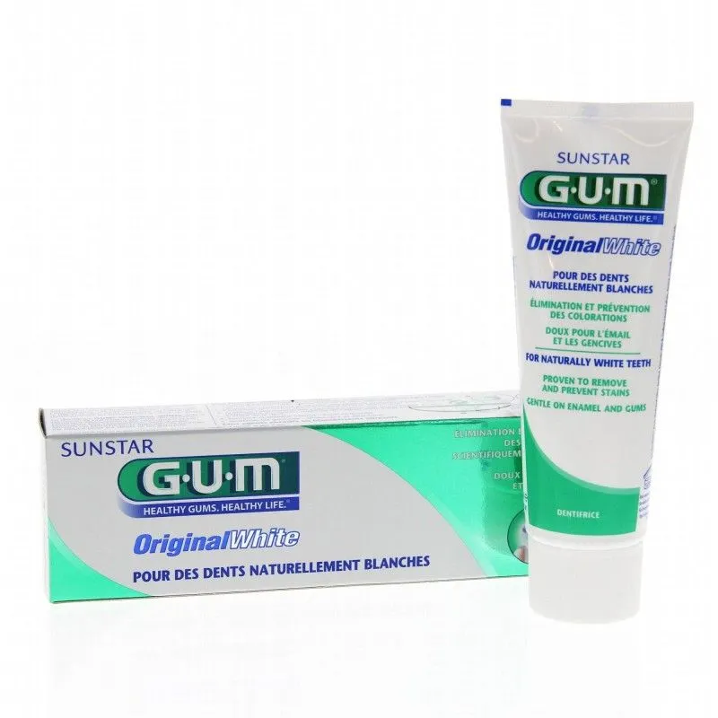 Dentifrice blancheur - GUM original white - 75ml