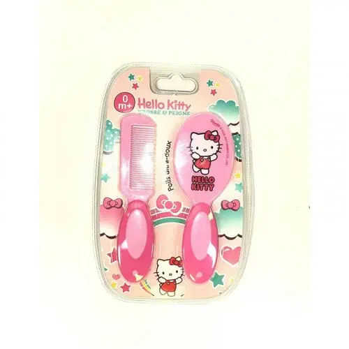 BABY PUR BROSSE ET PEIGNE HELLO KITTY