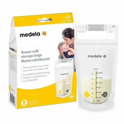 MEDELA SACHETS DE CONSERVATION POUR LAIT MATERNEL 25*180ML