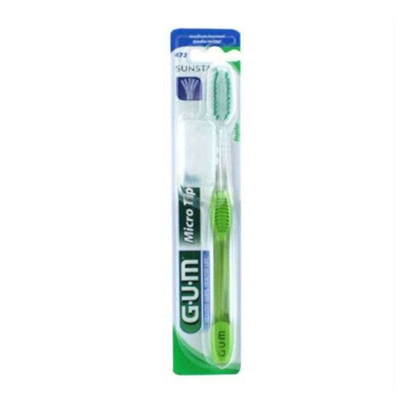 Brosse à Dents Micro Tip - Gum Sunstar - vert 471