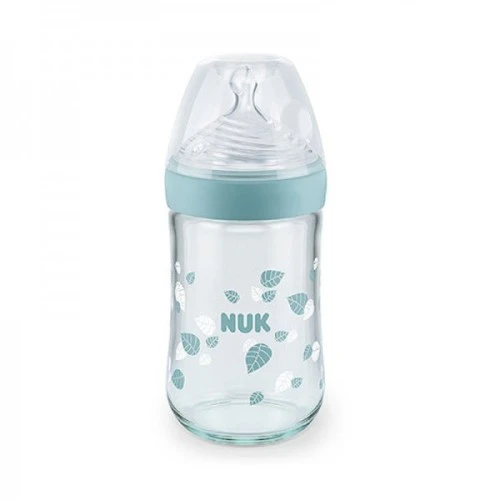 NUK BIBERON NATURE SENS EN VERRE,240 ML