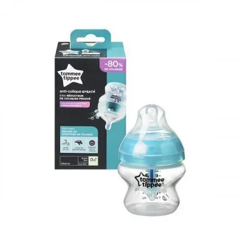 TOMMEE TIPPEE BIBERON ADVANCED ANTI-COLIQUE TURQUOISE 0M+ 150ML