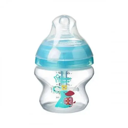 TOMMEE TIPPEE BIBERON ADVANCED ANTI-COLIQUE ELEPHANT TURQUOISE 0M+ 150ML