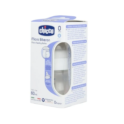 CHICCO MICRO BIBERON 0M+ 60 ML