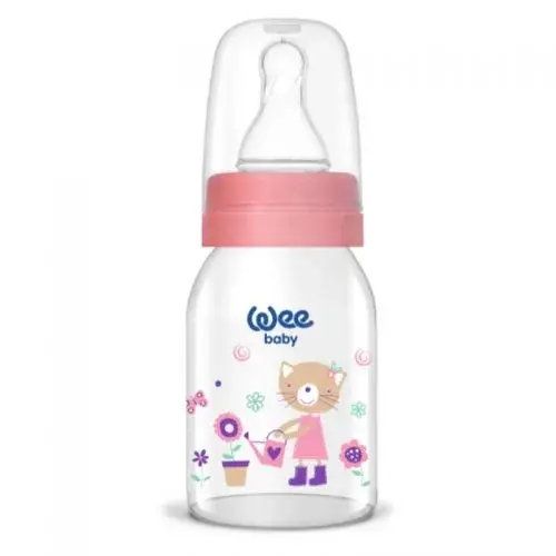 WEE BABY BIBERON EN VERRE CLASSIQUE 0-6 M 125 ML