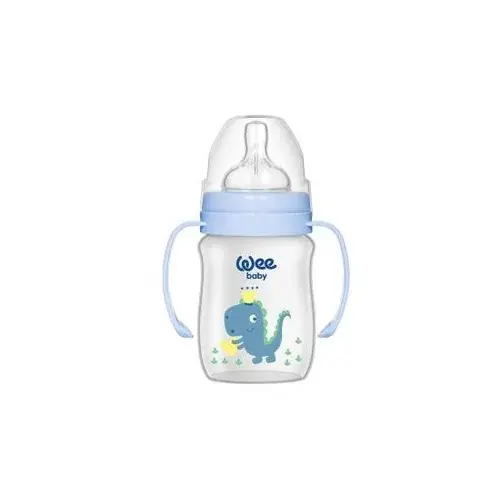 WEE BABY BIBERON COL LARGE PP AVEC POINGEE 0-6M 150 ML